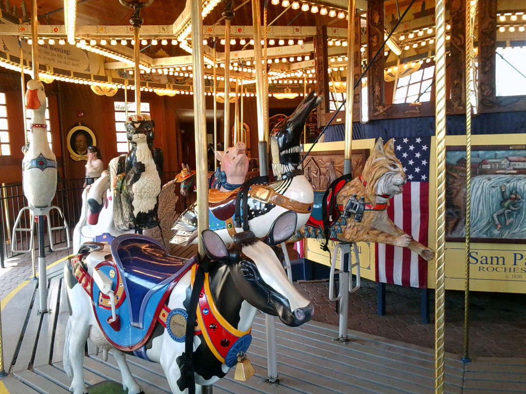 NY State Carousel The NY State Carousel at the Farmers' Mu… Flickr