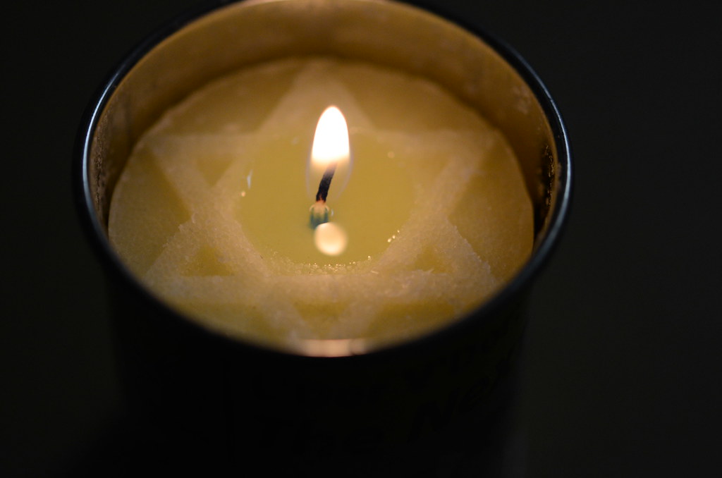Holocaust Remembrance Day Candle In the memory of the six … Flickr