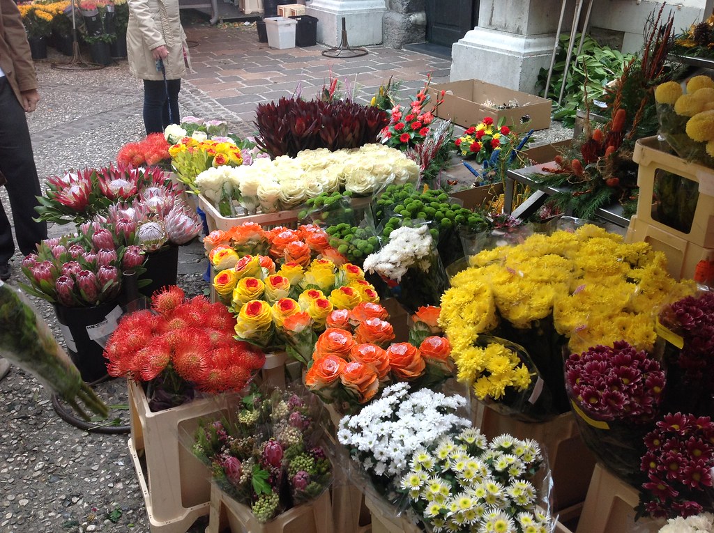 Ljubljana Flower Market Flickr