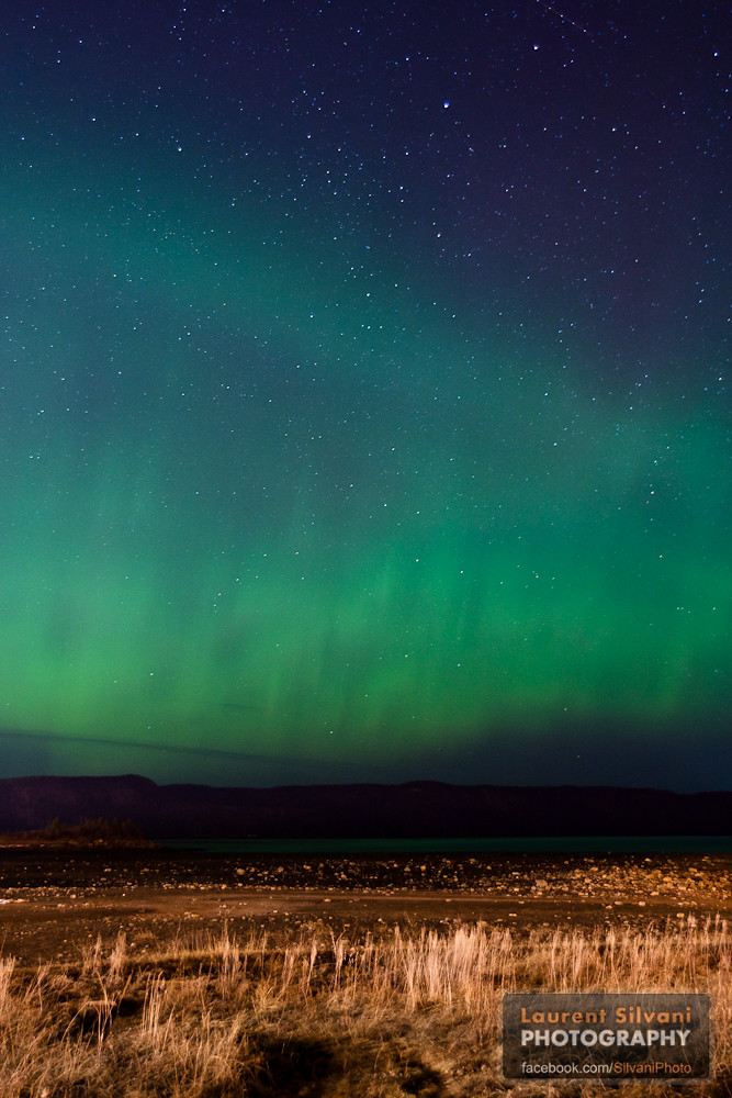 Aurore boréale / northern light Saguenay, Québec Flickr