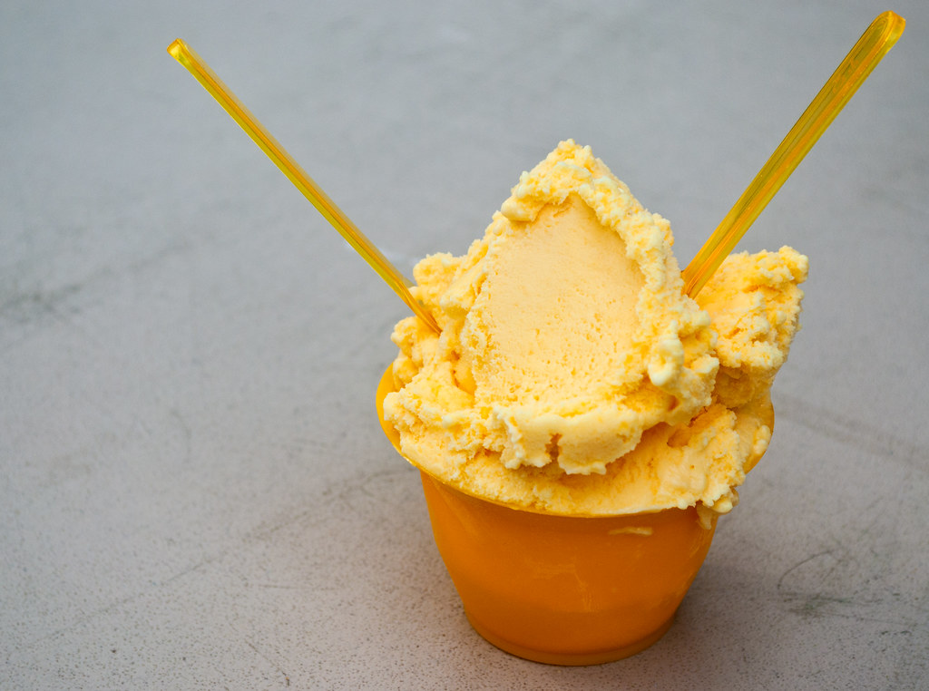 365323 Fire Ice Cantaloupe Gelato Day 323/365. Fire and I… Flickr