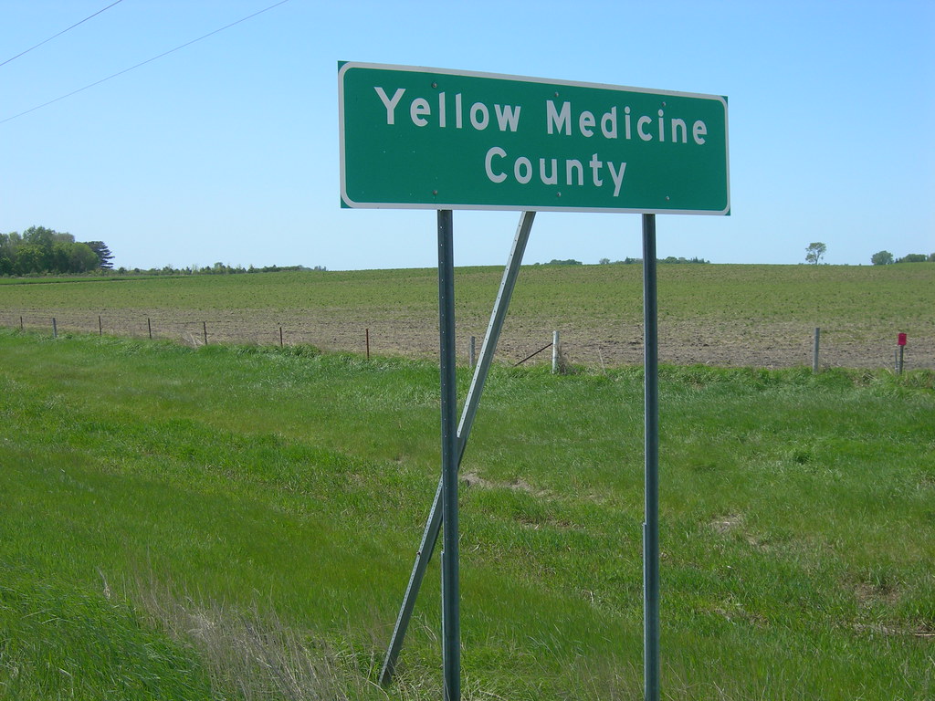 Yellow Medicine County Line US Hwy 75 north of Canby, MN. … Flickr