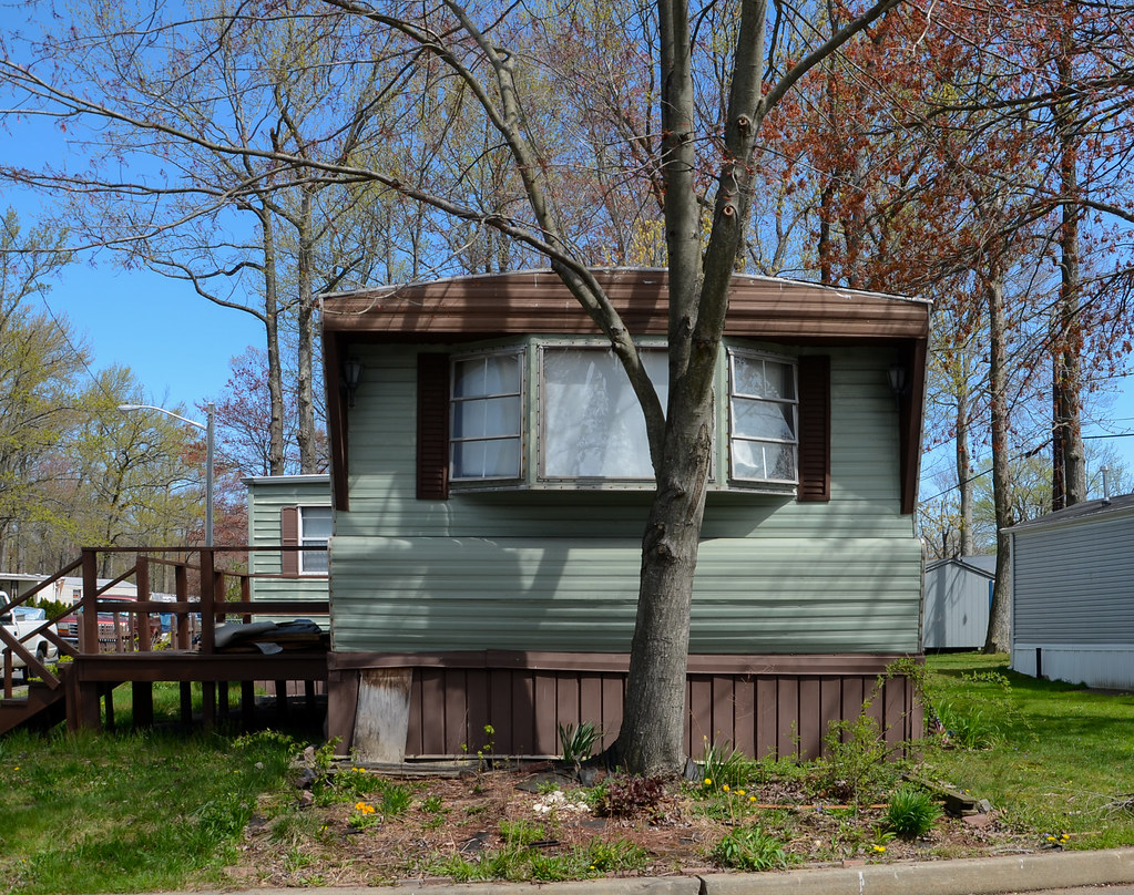 Twotone mobile home Monmouth Junction NJ Monmouth Mobil… Flickr