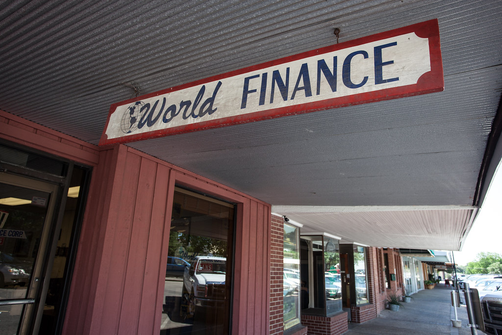 The World Finance Corporation in Lockhart, Texas Lars Plougmann Flickr