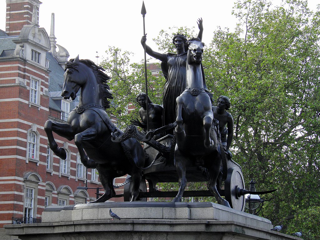 Boudicca Statue Westminster Bridge, London The bronze sta… Flickr