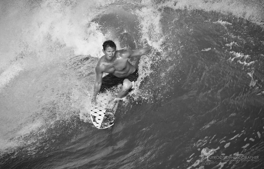Dropping In Emerald Isle, NC One of the many surfers who… Flickr