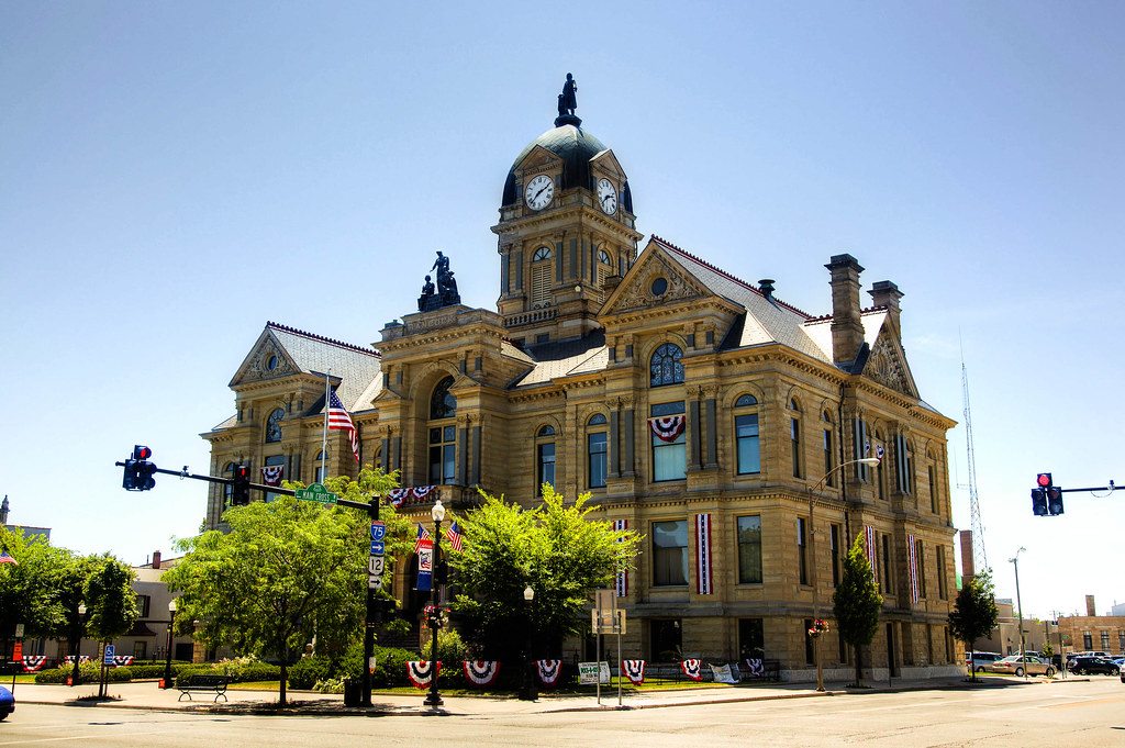 Hancock County Court House Findlay Bicentennial Today is… Flickr