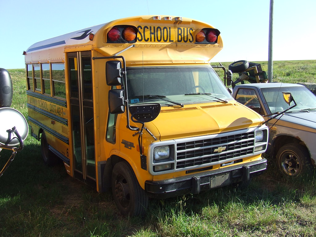 DSCF1790 Lyman School District 421 6 1990s Blue Bird Mi… Flickr