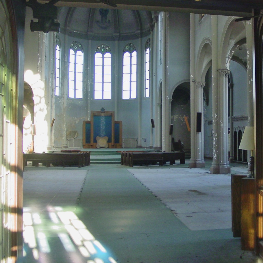 Abandoned Church Notre Dame des Canadiens, Worcester, MA Bill