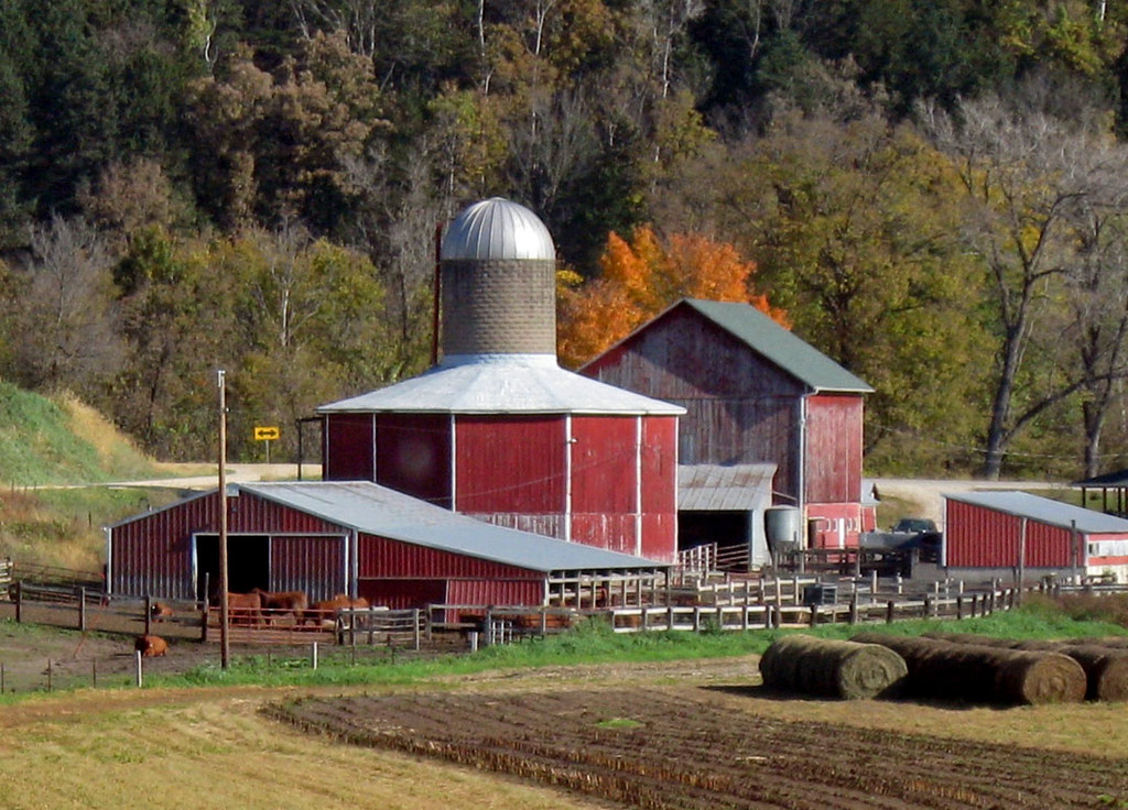 North East Iowa Hexagon Barn 1010 New Albin, IA 1010 Melissa Boardrow Flickr