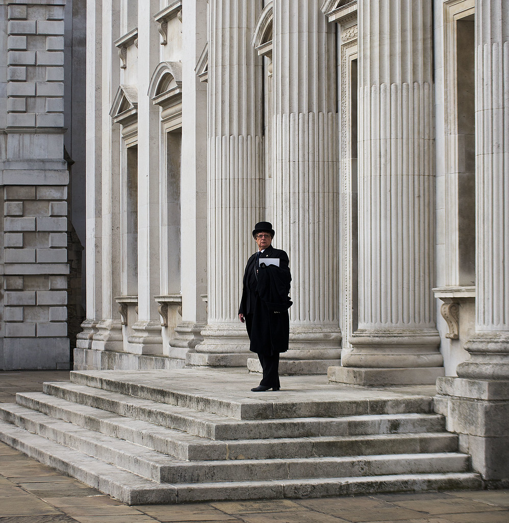 Standing guard A University Constable acts as sentry as Lo… Flickr