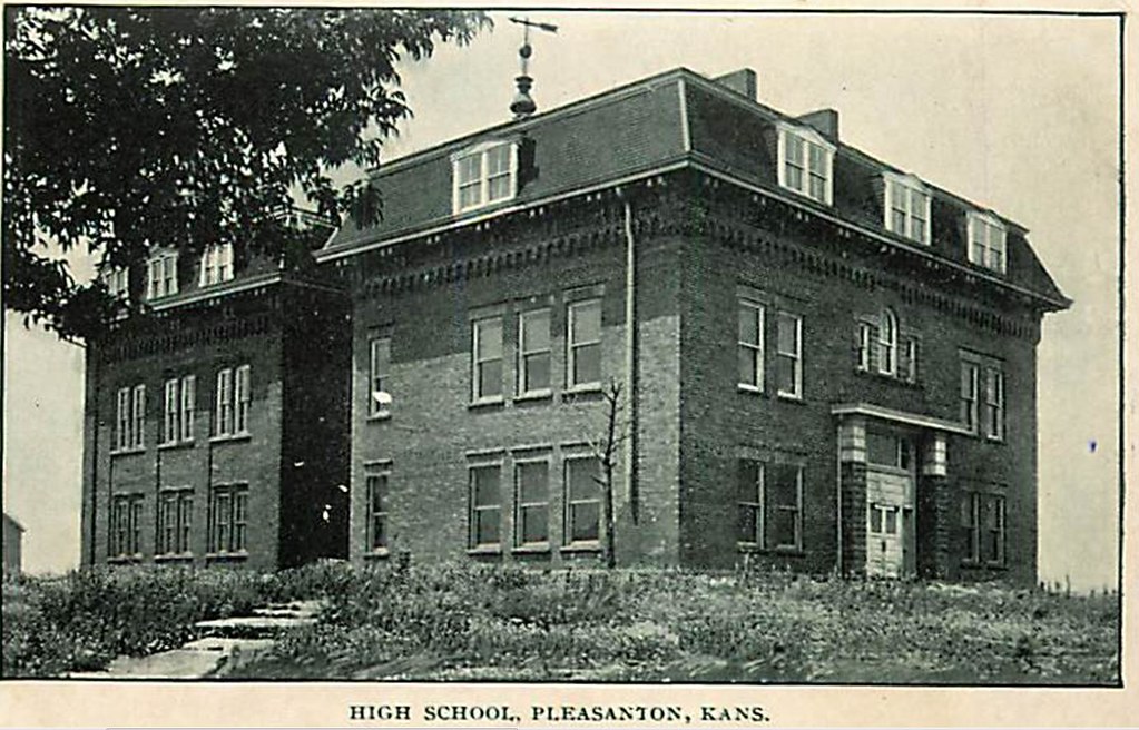 Pleasanton High School. Attended by Carl Austin Hall. Flickr