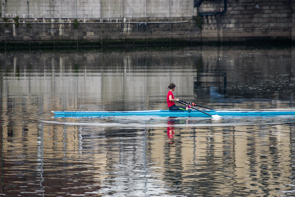 Rowing On The River Lagan Belfast Northern Ireland Flickr