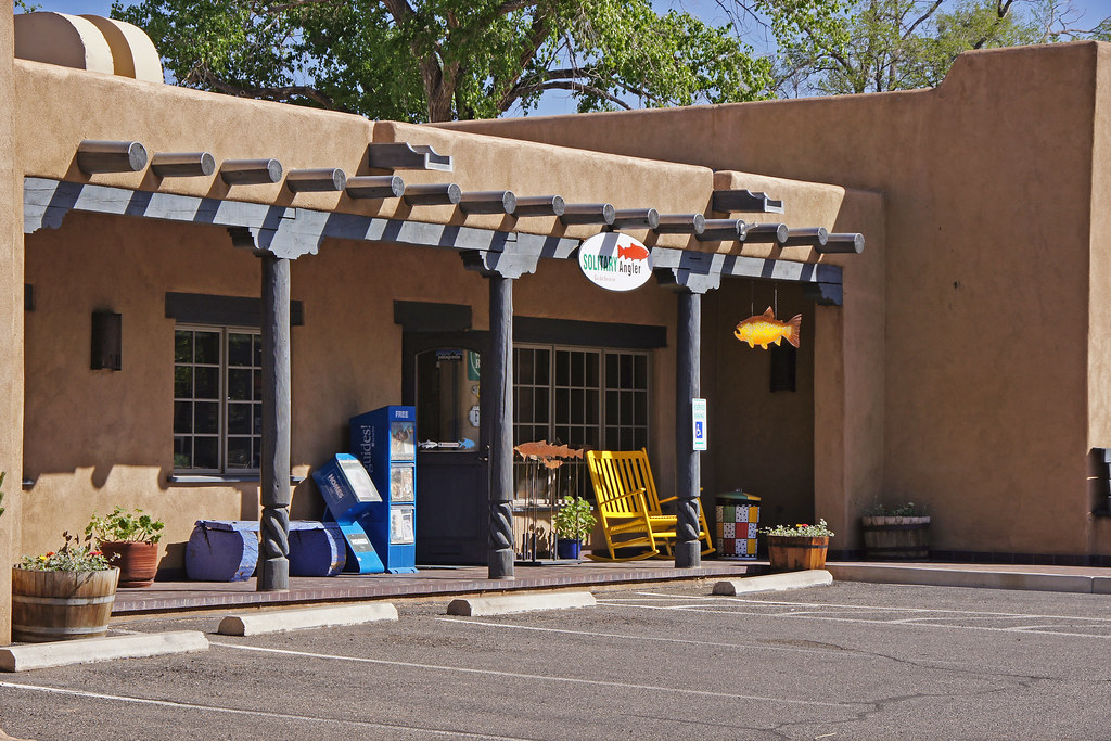 NM Taos Storefront 001 Storefront of the Solitary Angler s… Flickr