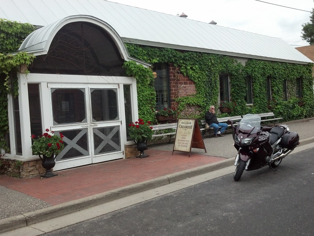 Nelson Creamery, Nelson, Wisconsin Stopped here for coffee… Flickr