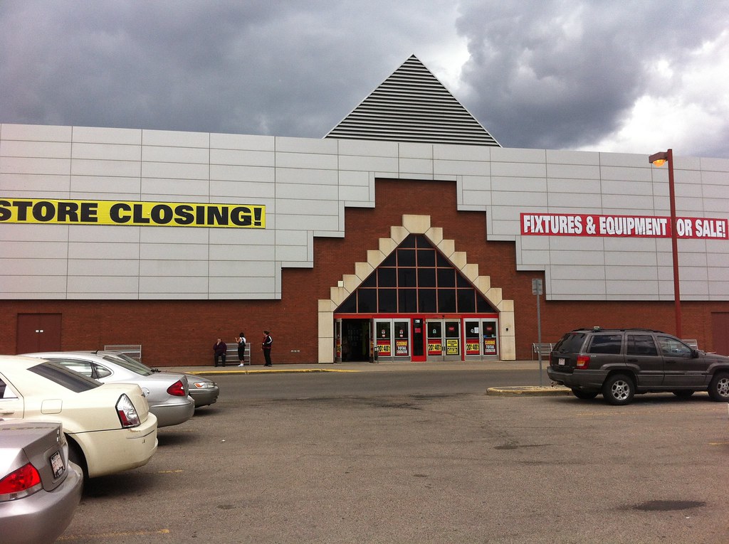 Zeller's, Millwoods Town Center Front Entrance with sighs Flickr