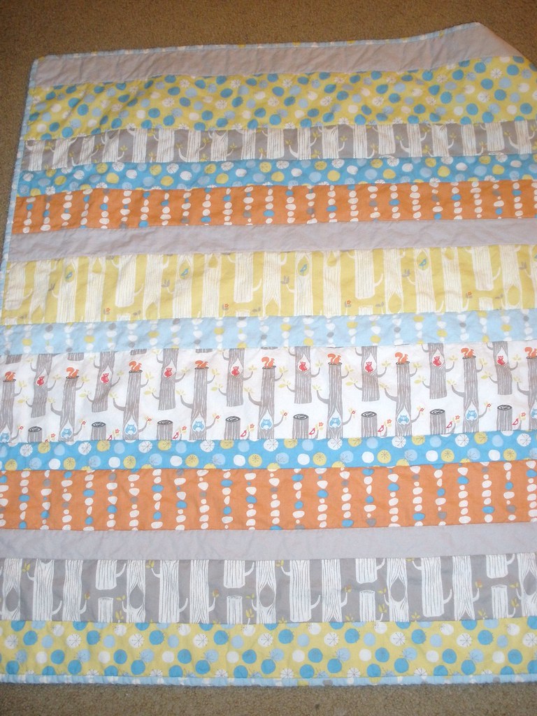126 quilt as you go baby quilt Brenda Flickr