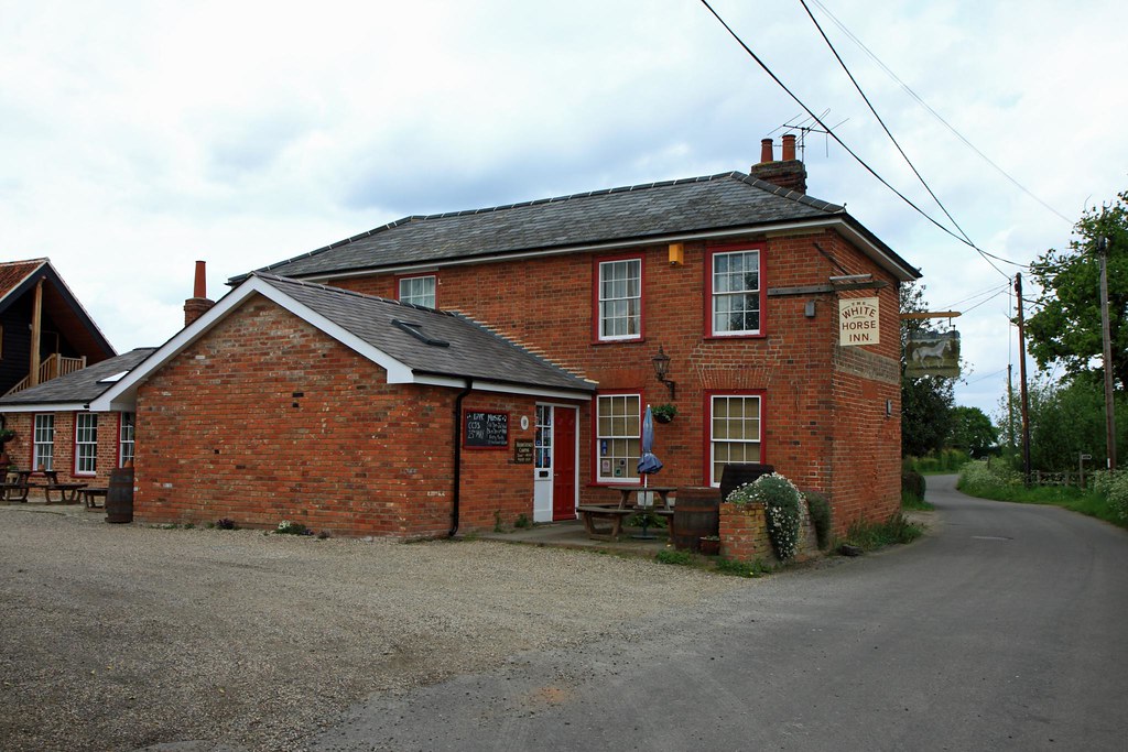 Pubs of Edwardstone Suffolk The White Horse David Flickr