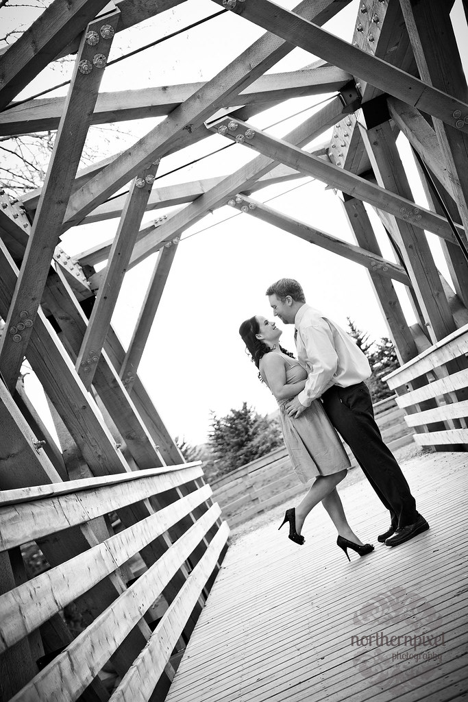 Cottonwood Bridge A few photos from their engagement sessi… Flickr