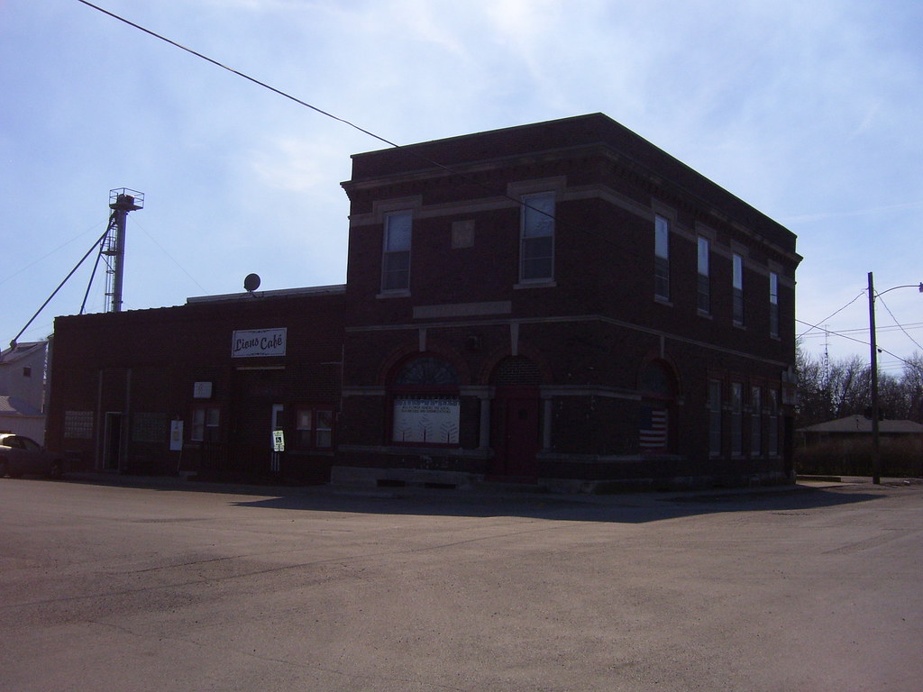 Bellflower IL Exchange Bank Building Karas Hall Flickr