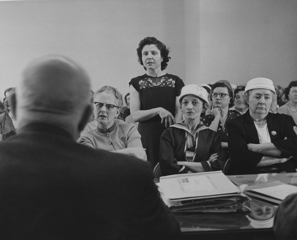 Group of delegates from the Amalgamated Clothing Workers o… Flickr