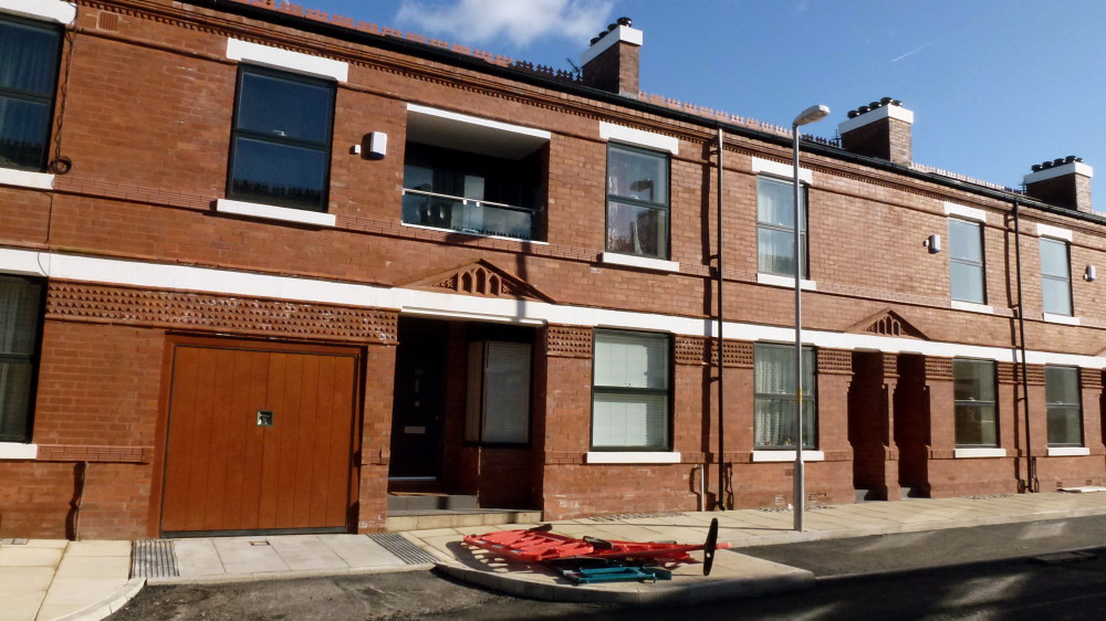 Rosebery Street showing newly renovated houses as part of … Flickr