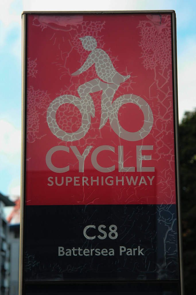 Cycle Superhighway. CS8 Battersea Park Peter Joscelyne Flickr