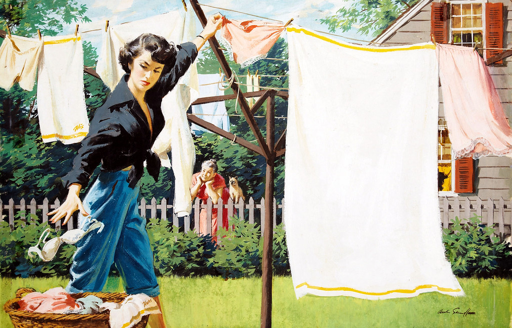 Hanging Laundry by Arthur Sarnoff Tom Simpson Flickr