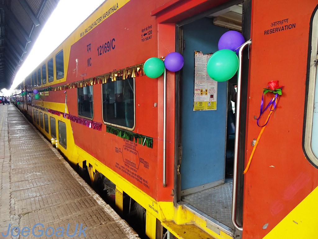 New AC DOUBLE DECKER TRAIN BETWEEN MADGAON & MUMBAI Flickr