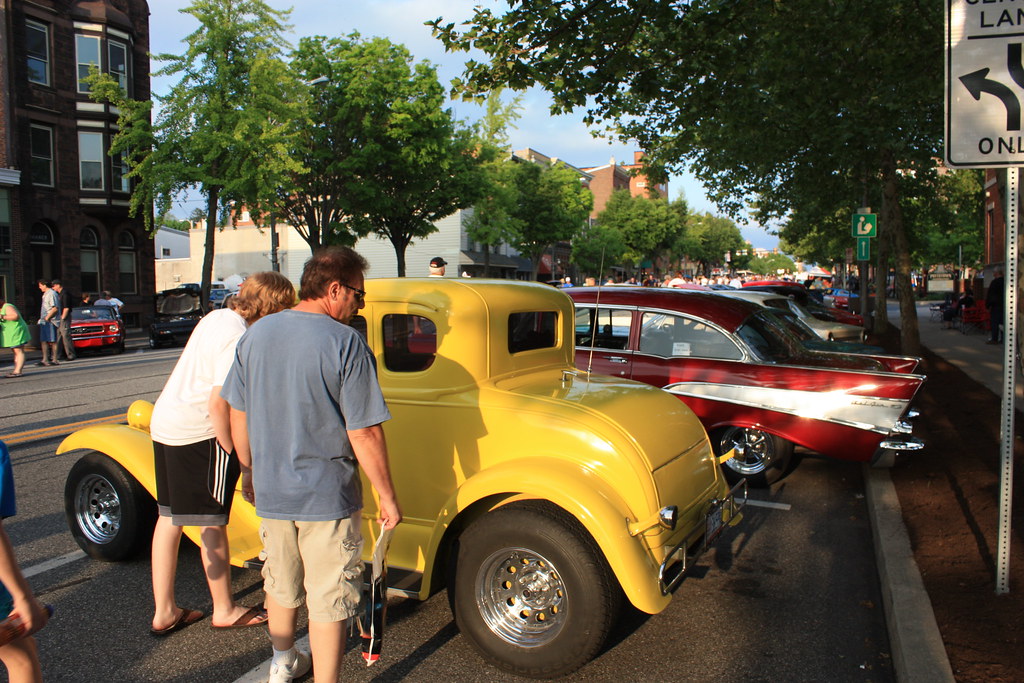 Potts Car Show II Car show on High Street in Pottstown Montgomery