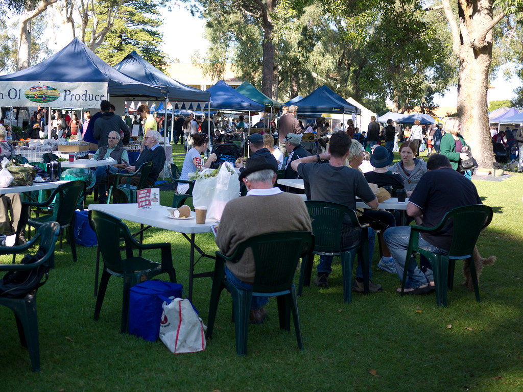 The Farmers Market on Manning, also known as the Clontarf… Flickr
