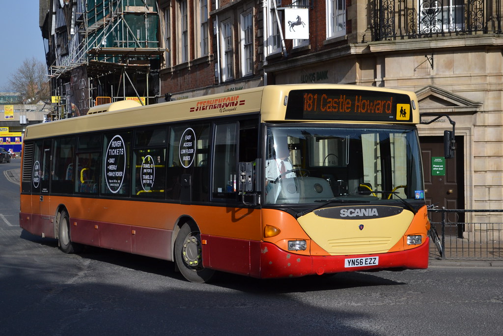 Stephensons YN56EZZ Seen in York 13th March 2014 Former Be… Flickr