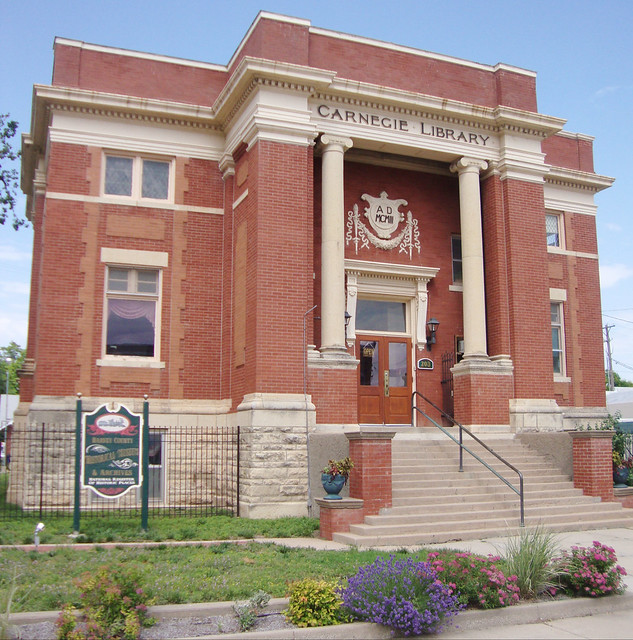 Old Carnegie Library (Newton, Kansas) a photo on Flickriver