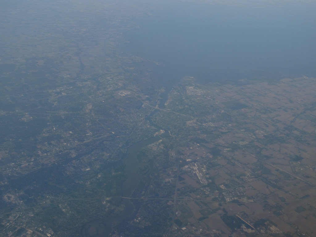 The Maumee River Entering Maumee Bay in Lake Erie, Toledo,… Flickr