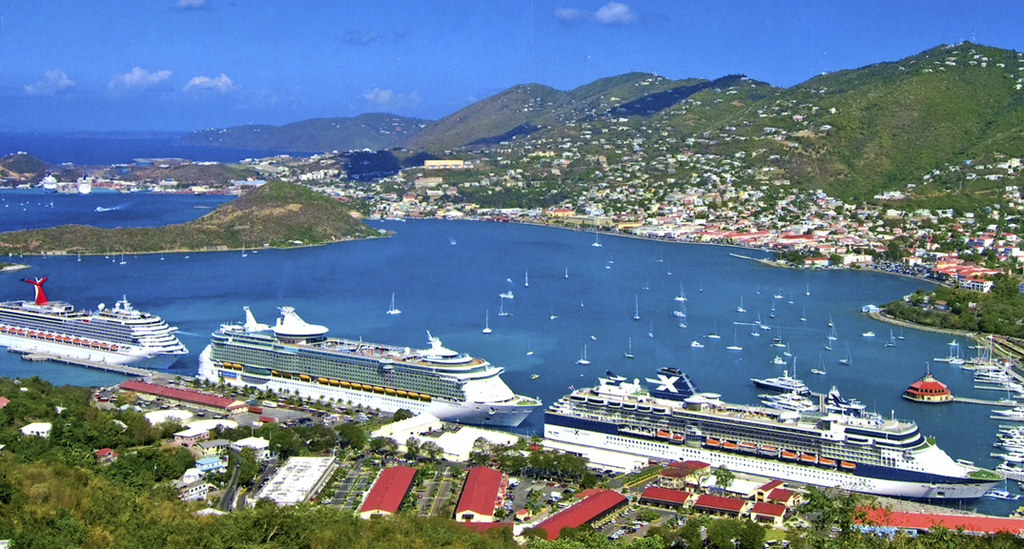 Charlotte Amalie Panorama (Postcard) Charlotte Amalie an… Flickr