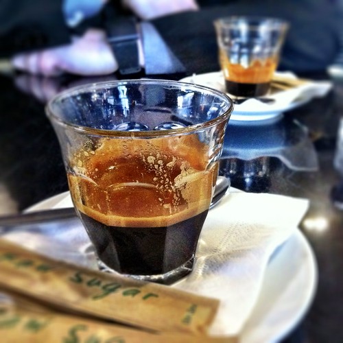 Nice double espresso at Jet, QVB, Sydney. Double espresso … Flickr