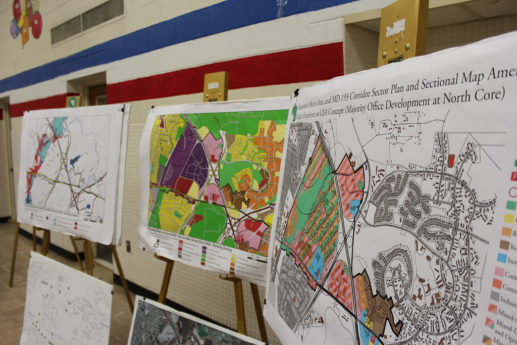 Maps Galore Zoning and land use maps at the Greenbelt Metr… Flickr