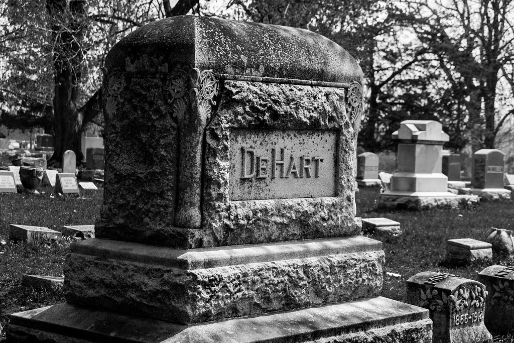 DeHart Tomb Carson City Cemetery Carson City, Michigan Just Say