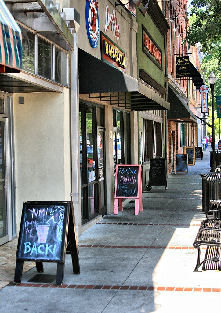 Downtown Milledgeville Ga View down Hancock Street. Photog… Flickr