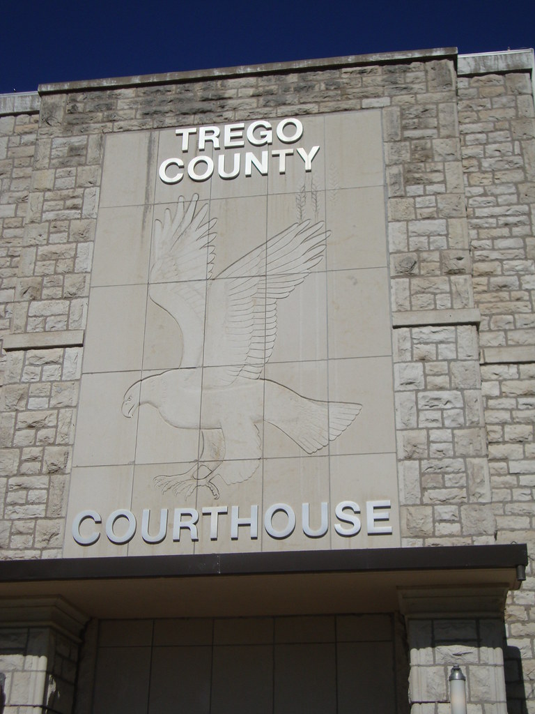 Trego County Courthouse Detail (WaKeeney, Kansas) This cou… Flickr