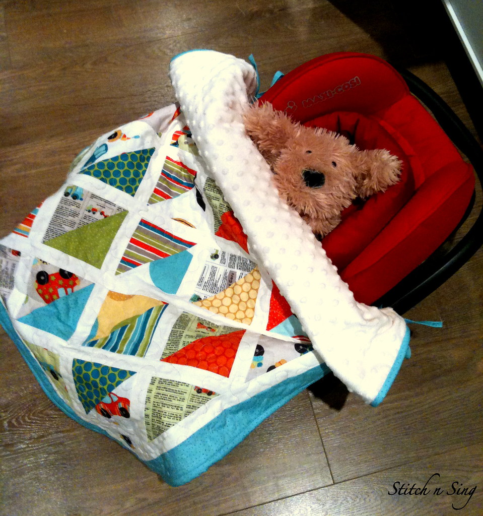 Peak Hour car seat Quilt stitchnsing.blogspot.co.uk/2012/0… Flickr