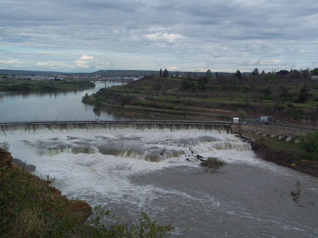 Black Eagle Falls Dam, Great Falls, Montana casidez Flickr