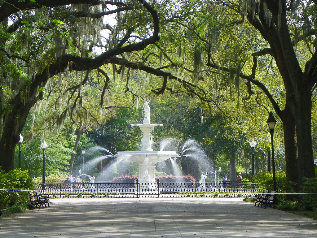 Forsyth Park, Savannah, a photo on Flickriver