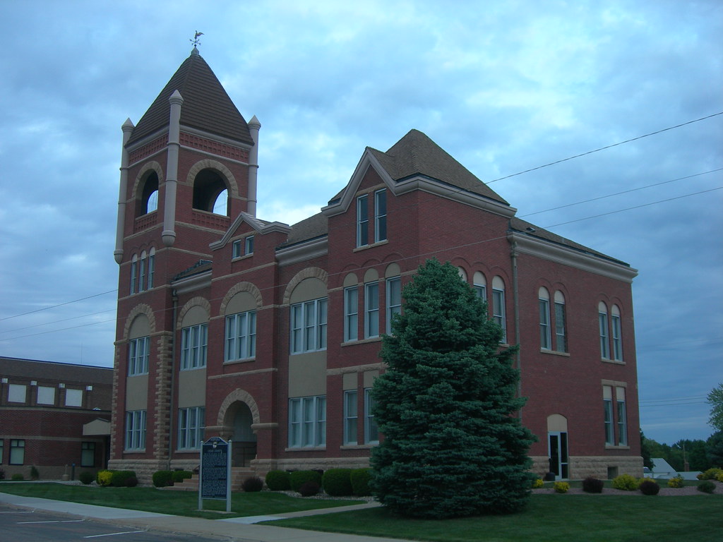 Cedar County Courthouse Hartington, Nebraska Designed by J… Flickr