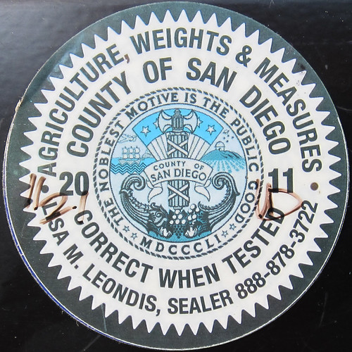 Gasoline pump calibration seal Carbon Arc Flickr