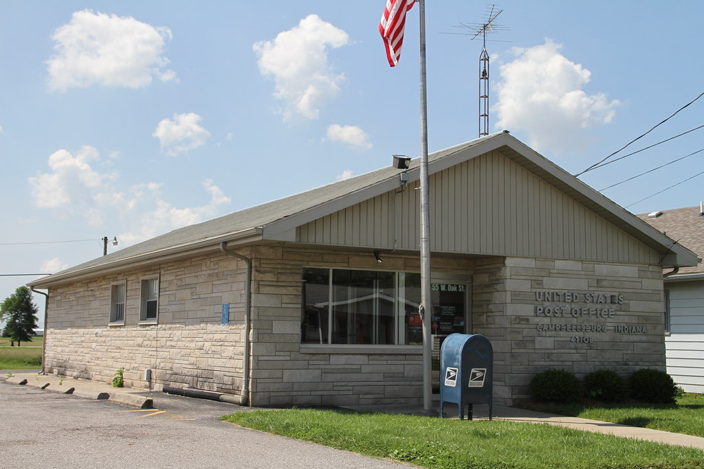 Campbellsburg Indiana, Post Office, 67108, Washington Coun… Flickr