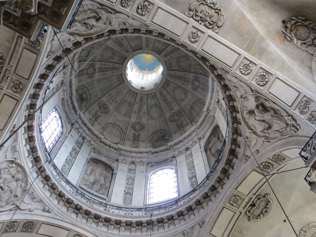 Inside the dome Église SaintPaulSaintLouis Monceau Flickr