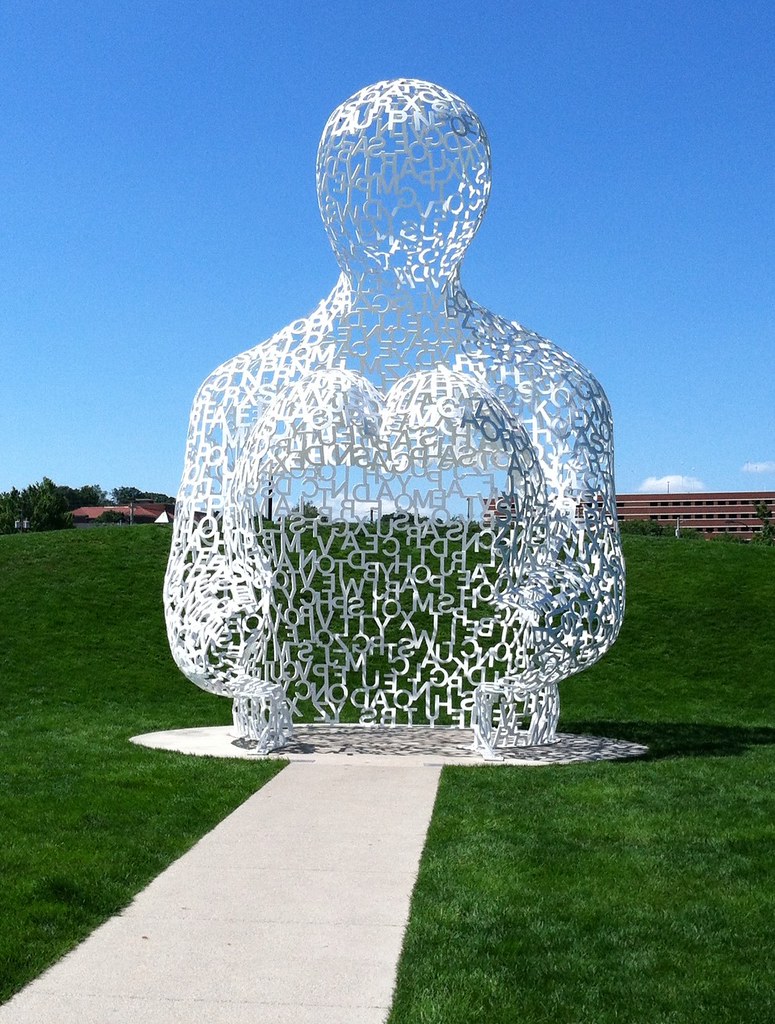 Des Moines Pappajohn Sculpture Park Nomade by Jaume Plensa… Flickr