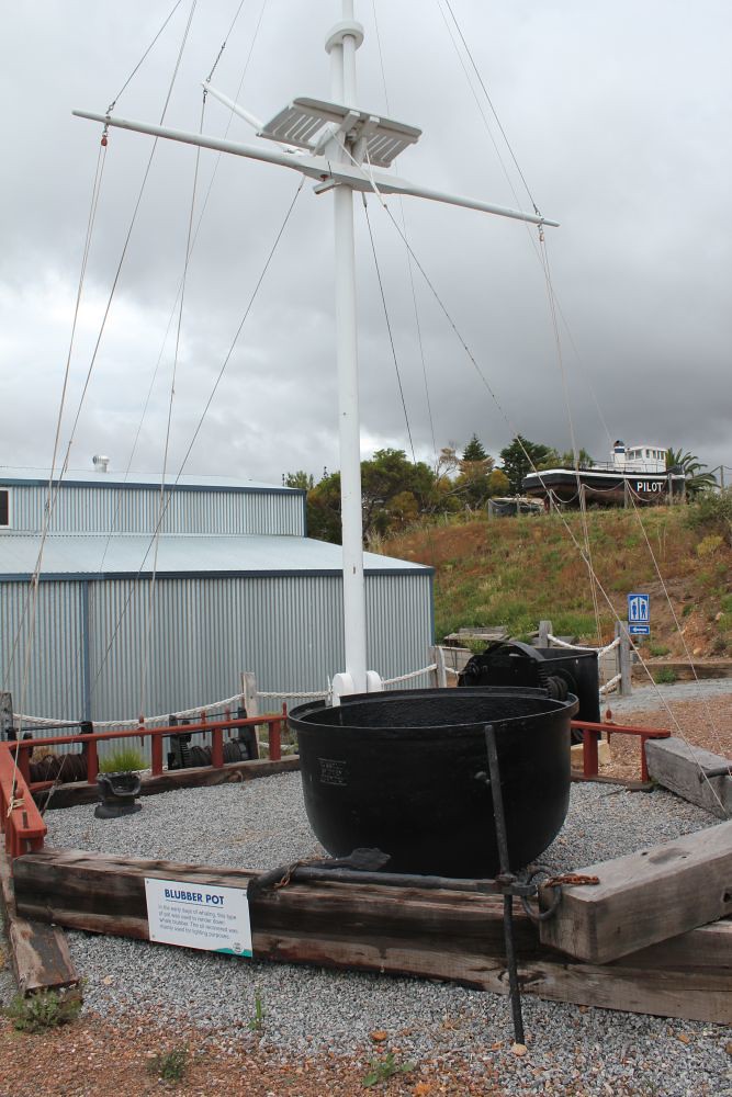 Axel Stenross Maritime Museum, Port Lincoln Blubber pot, u… Flickr