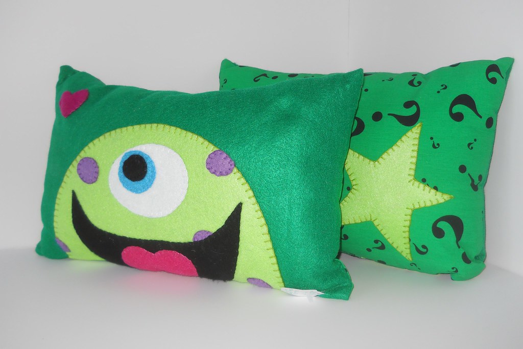 Pillow Pals MIKEY in Riddler Green . Isn't the "Mikey" pil… Flickr